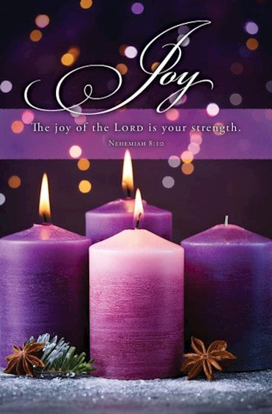 Bulletin-Advent Week 3: Joy (Pack Of 100)