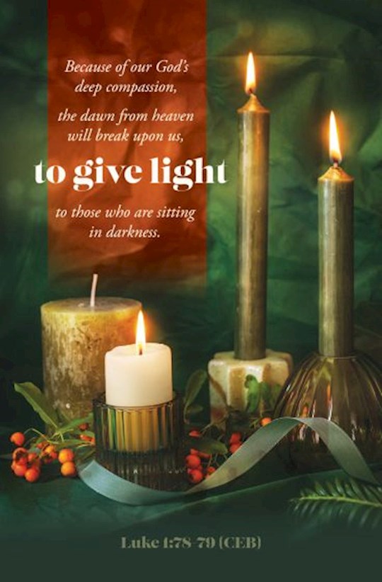 Bulletin-To Give Light (Pack Of 100)