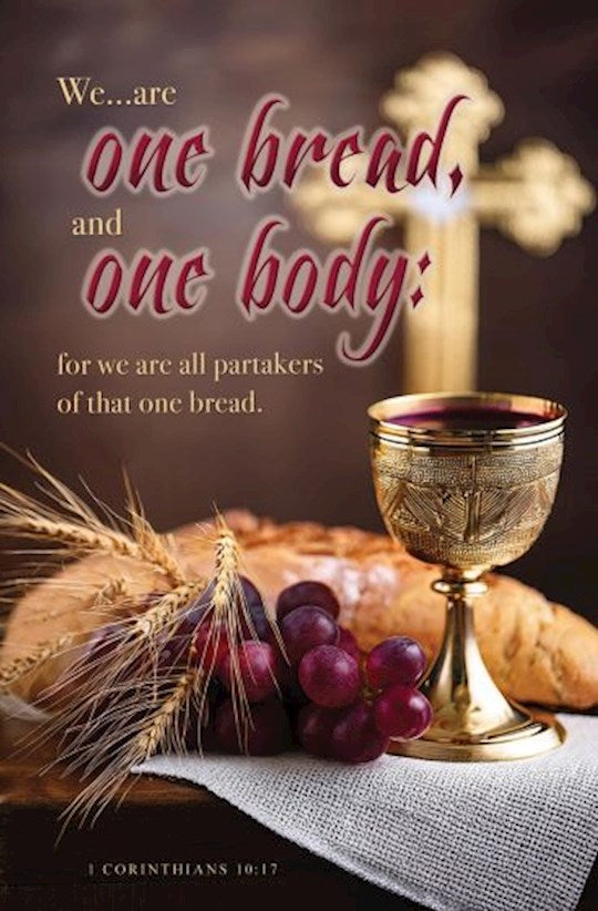 Bulletin-We..Are One Bread (Pack Of 100)