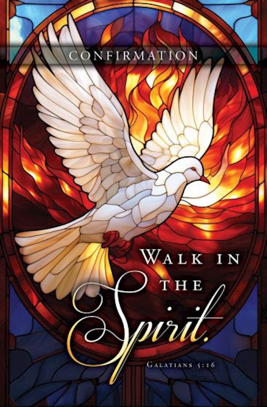Bulletin-Confirmation/Walk In The Spirit (Pack Of 100)