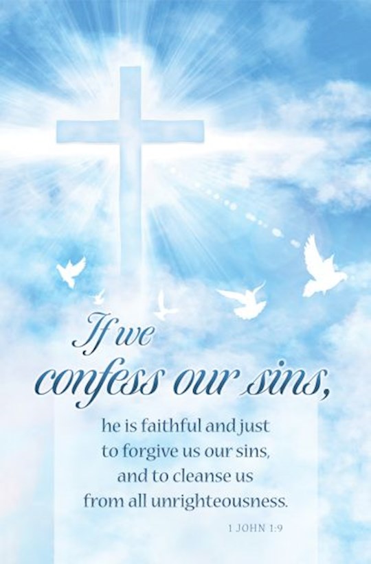Bulletin-If We Confess Our Sins (Pack Of 100)