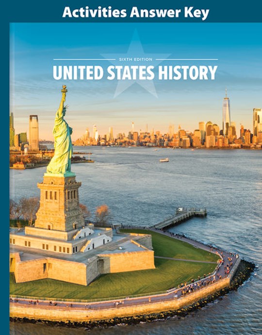 United States History Activities Answer Key (6th Edition) (