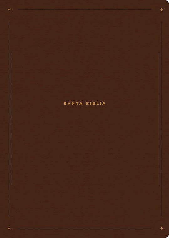 NTV Biblia de Estudio del Diario Vivir (Life Application Study Bible)-Rustic Brown LeatherLike Indexed