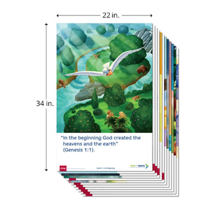 Two Or More: Annual Poster Pack (Pack Of 12)
