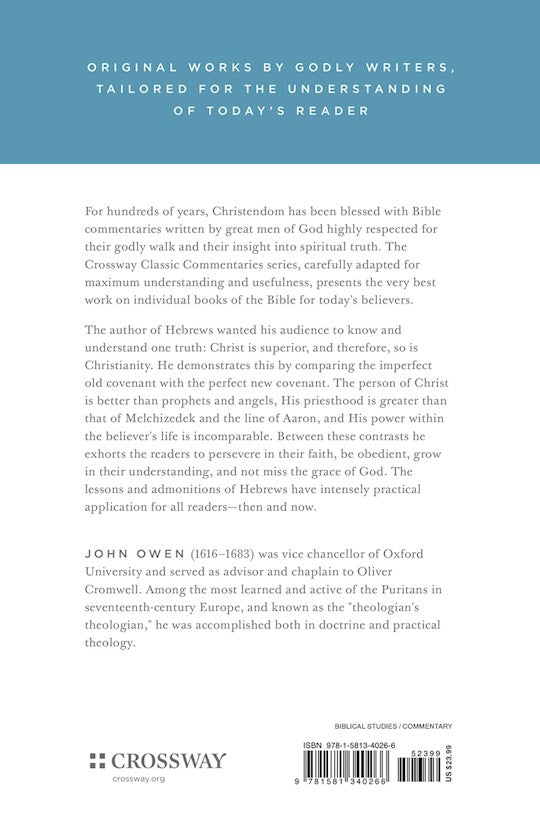 Hebrews (Crossway Classic Commentaries)