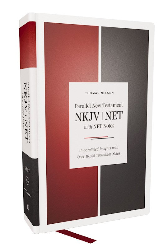 NKJV/NET Parallel New Testament Bible (Comfort Print)-Hardcover