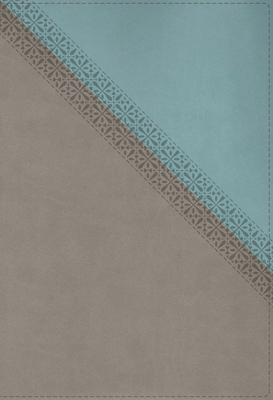 NIV Application Bible (Comfort Print) (RL)-Teal/Grey Leathersoft Indexed