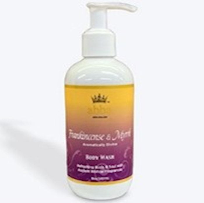 Body Wash-Frankincense &amp; Myrrh W/Pump Bottle (8 oz)