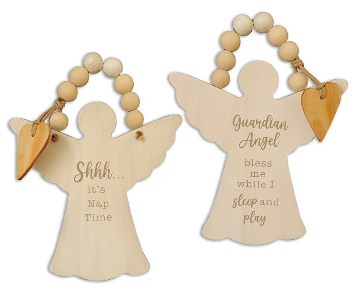 Door Knob Hanger-Guardian Angel (5" x 7")