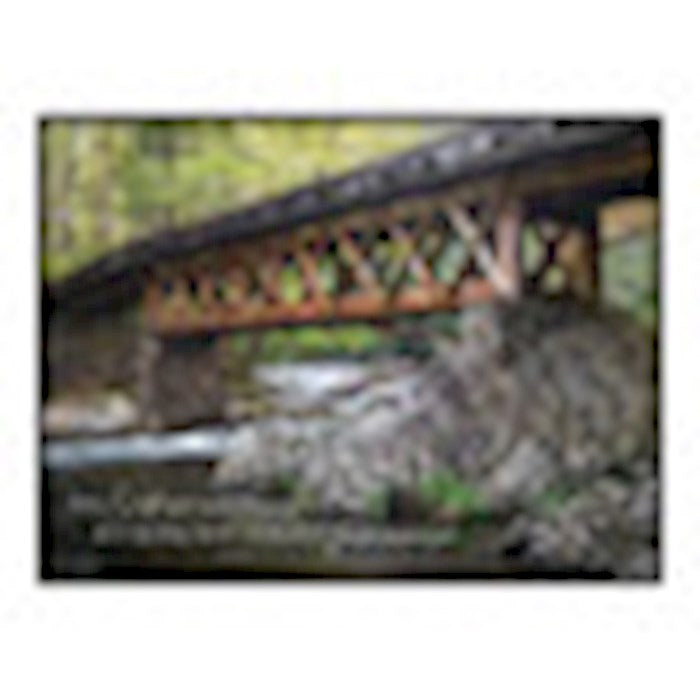 Wall Art-The Lord Will Watch Your Coming And Going (16&quot; X 12&quot;)