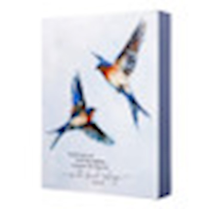 Word Block-He Will Cover You With Feathers (5.5&quot; x 7.25&quot;)