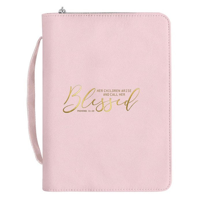 Bible Cover-Blessed (7" x 10" w/ 2" Gusset)