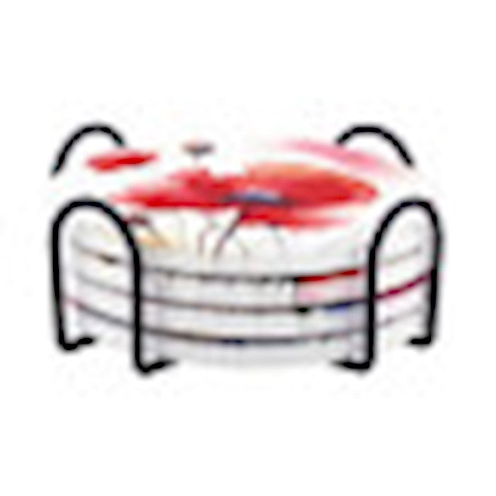 Coaster Set-Greatest Love (4&quot; Round) (Set Of 4)