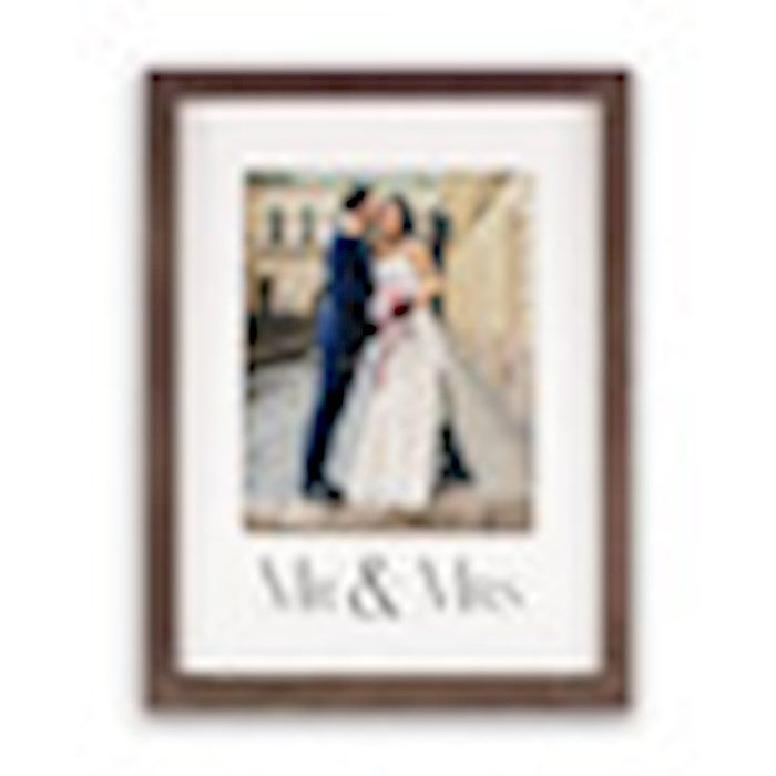 Photo Frame-Wedding-Mr &amp; Mrs (12.75&quot; x 16.75&quot;)