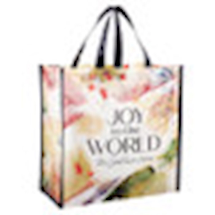 Tote-Joy To The World (14" SQ with 7" Gusset)