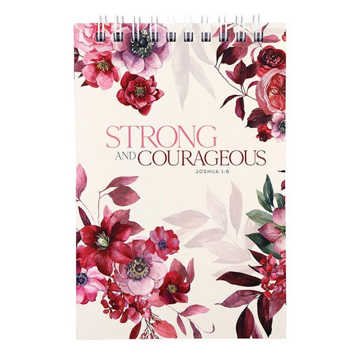 Notepad-Strong &amp; Courageous