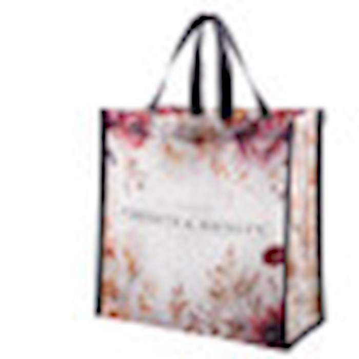 Tote-Strength &amp; Dignity (14&quot; SQ with 7&quot; Gusset)