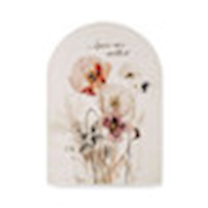 Tabletop Decor-Love One Another (Arched Shape) (5" x 7")