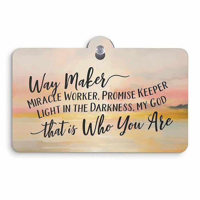 Suction Sign-Way Maker (5&quot; x 3.5&quot;)