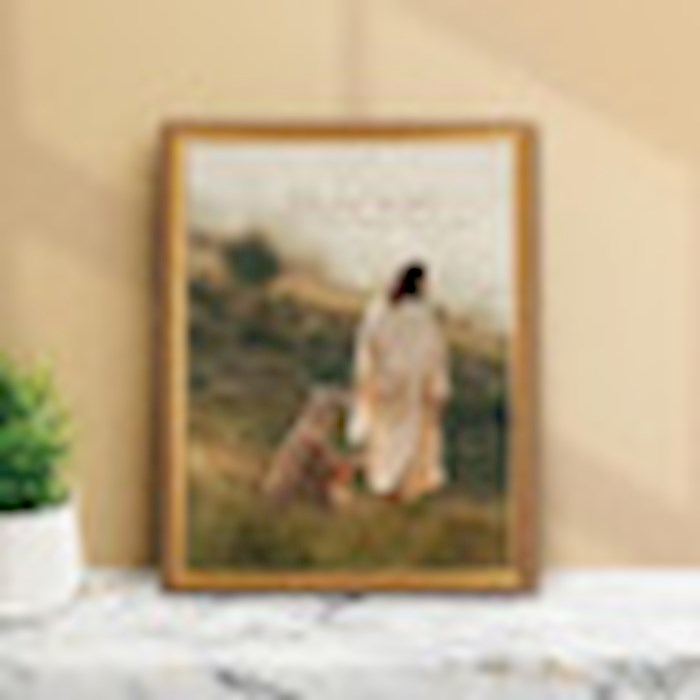 Framed Art-Take Heart Daughter (13.75" x 17.75")