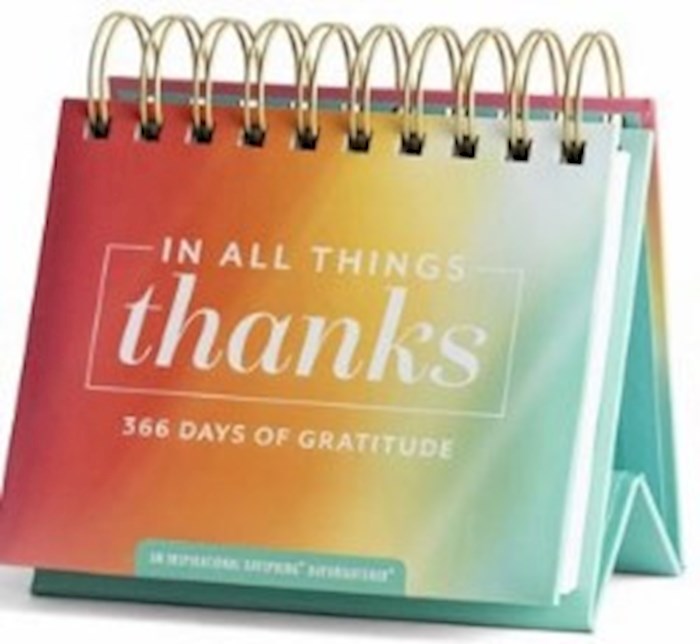 Calendar-In All Things Thanks: Giving Gratitude (Day Brighteners) (Perpetual) (