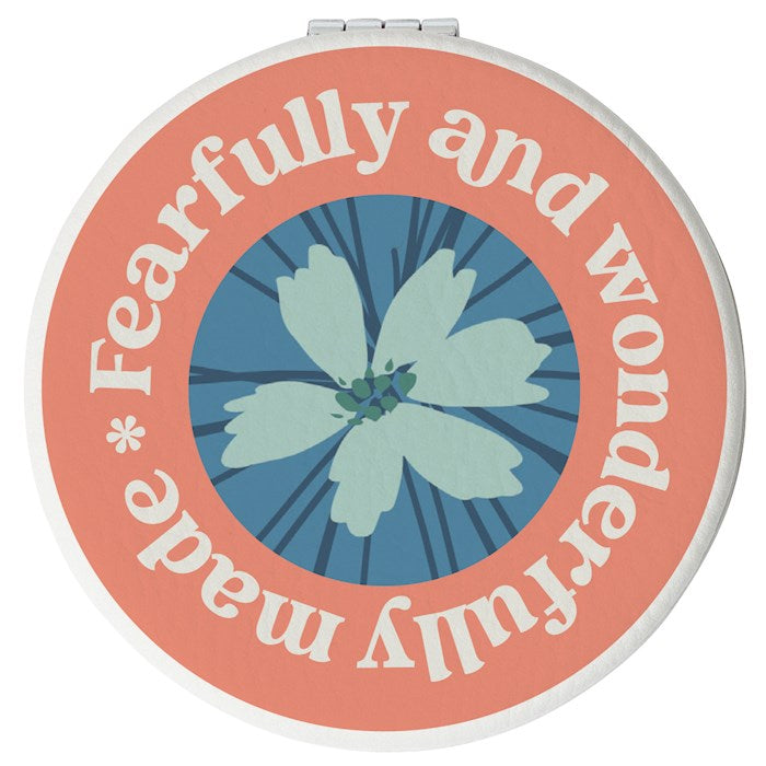 Compact Mirror-Round-Fearfully And Wonderfully