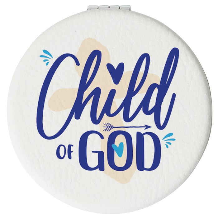 Compact Mirror-Round-Child Of God