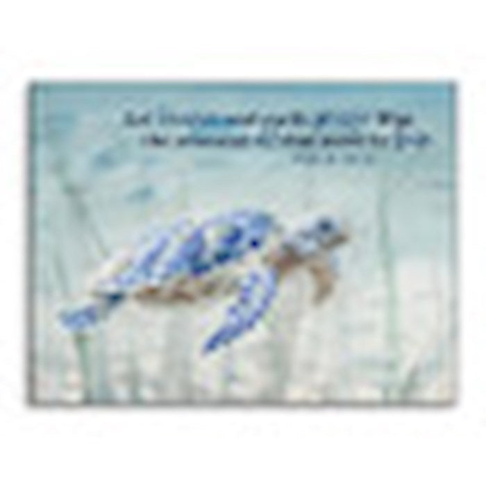 Wall Art-Let Heaven And Earth Praise (16&quot; x 12&quot;)