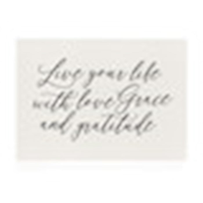 Canvas Print-Love Your Life With Love (5&quot; x 7&quot;)