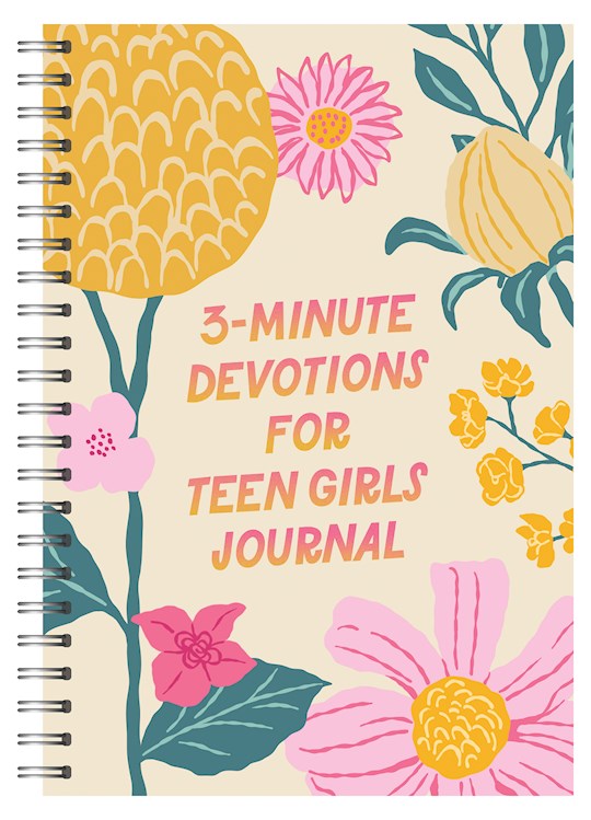 3-Minute Devotions For Teen Girls Journal (3-Minute Devotions)