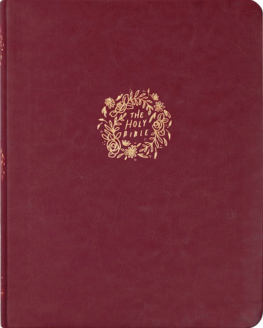 CSB Notetaking Bible (Hosanna Revival Edition)-Heidelberg Burgundy LeatherTouch