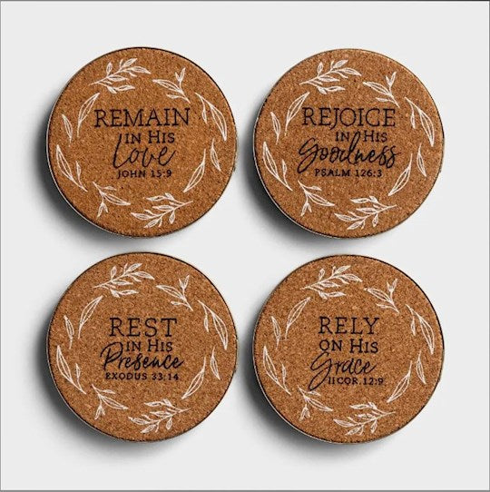 Coasters-Rejoice/Remain/Rest/Rely (Set Of 4)