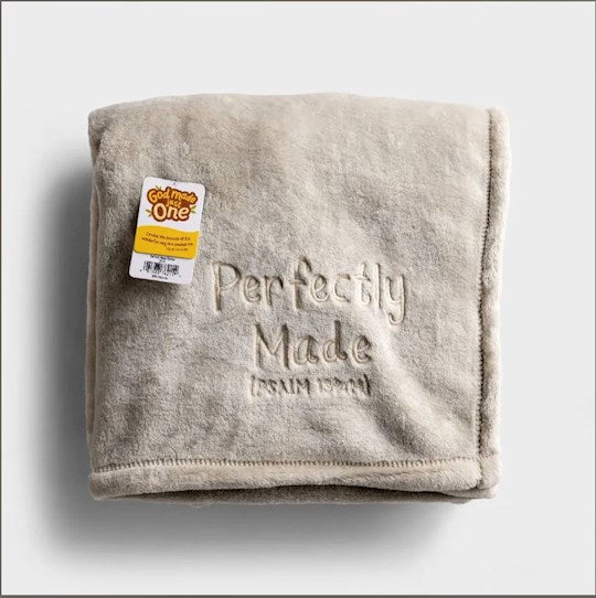 Blanket-Perfectly Made (47&quot; x 47&quot;) (God Made Just One Series) (