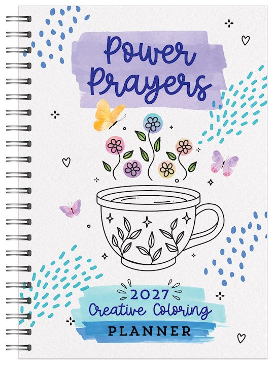 Power Prayers Creative 2027 Coloring Planner
