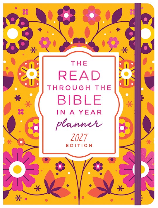 Read through the Bible in a Year Planner: 2027 Edition