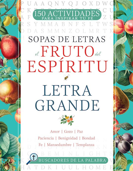 Span-Fruit of the Spirit Large Print Word Search