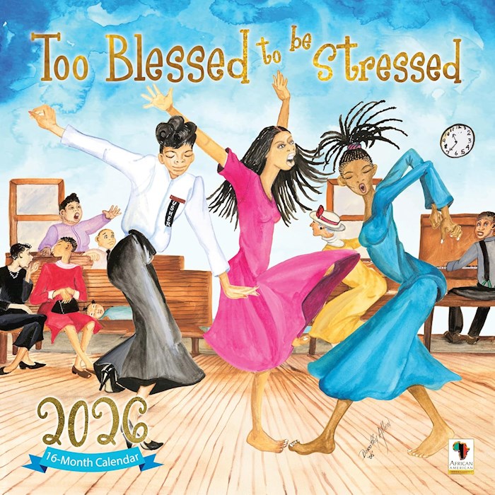 2026 Wall Calendar-Too Blessed