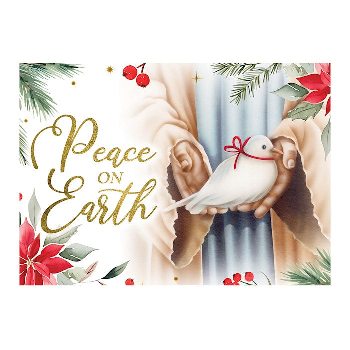Card-Boxed-Peace On Earth w/Foil-Lined Envelopes (Box Of 15)