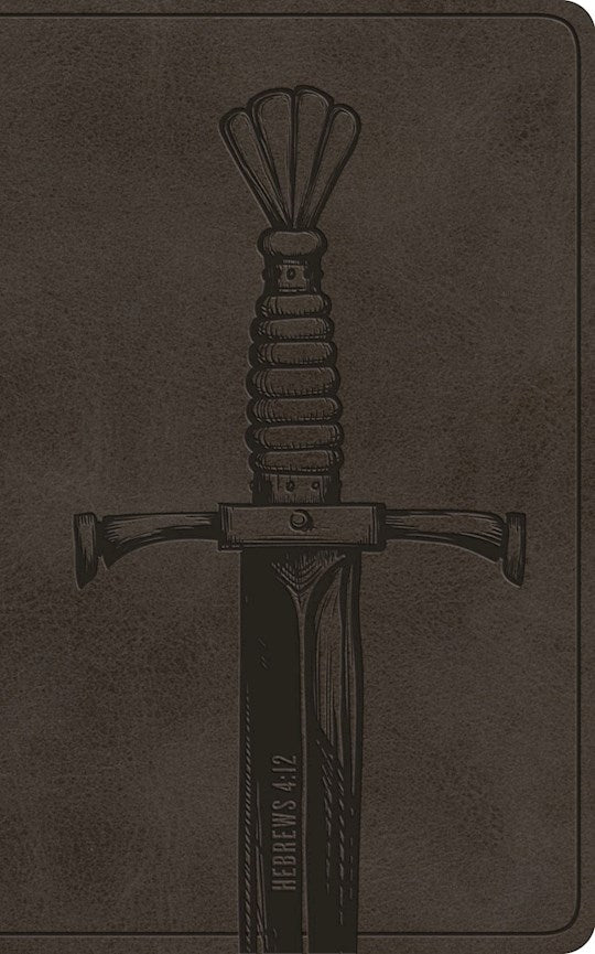 ESV Vest Pocket New Testament with Psalms and Proverbs (RL)-Silver Sword Design TruTone