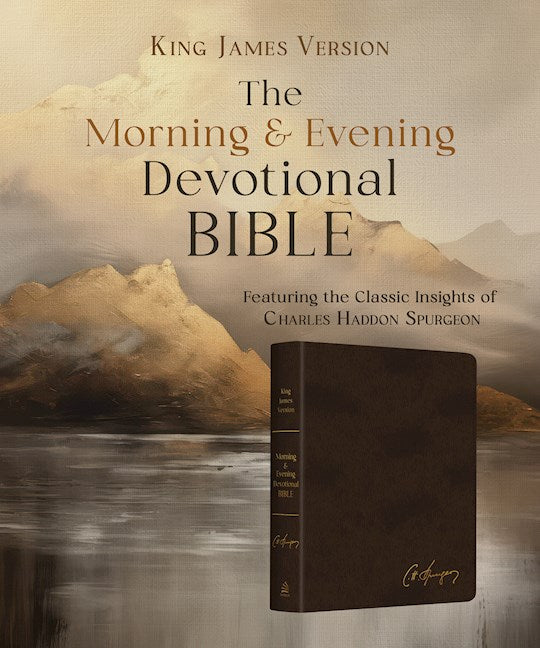 KJV The Morning &amp; Evening Devotional Bible (Men&