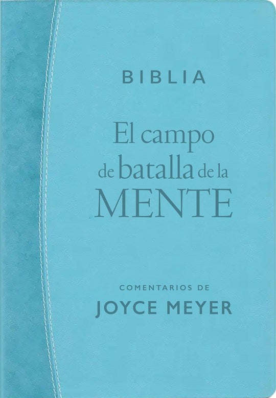 RVR 1960 El Campo de Batalla de la Mente Biblia (The Battlefield For The Mind)-Turquoise Imitation Leather
