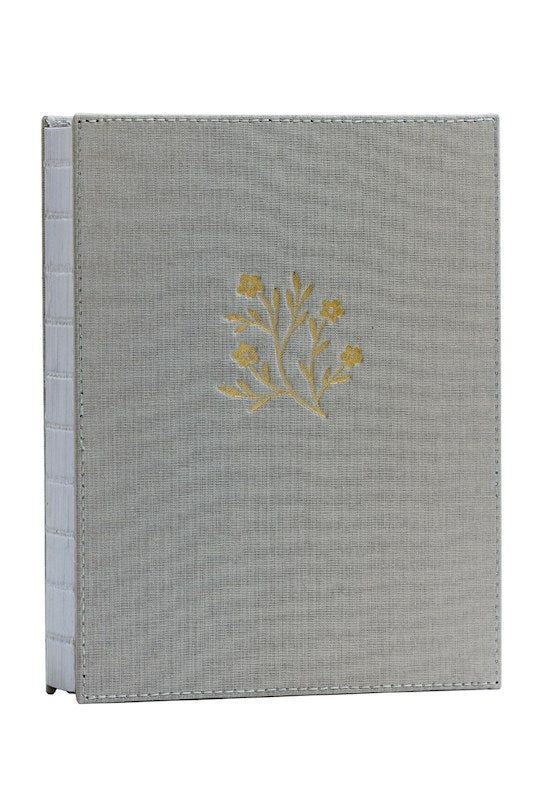 NKJV New Testament Tracing Edition (Comfort Print)-Gray Cloth Over Board