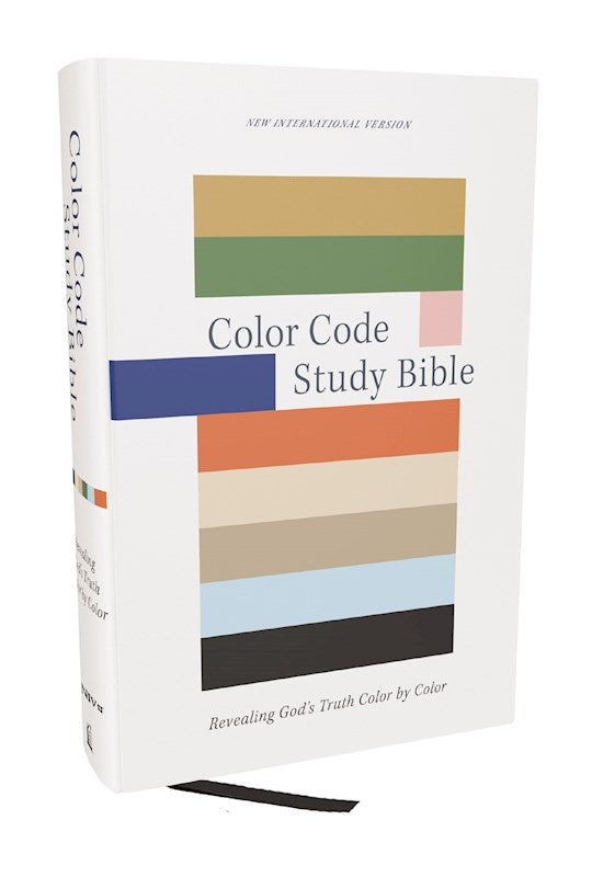NIV Color Code Study Bible (Comfort Print)-Hardcover