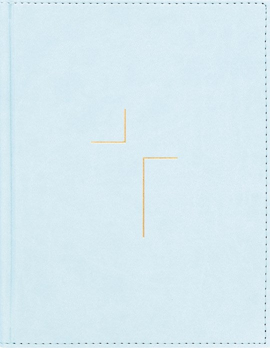 NIV The Jesus Bible (Comfort Print)-Blue Leathersoft Over Board