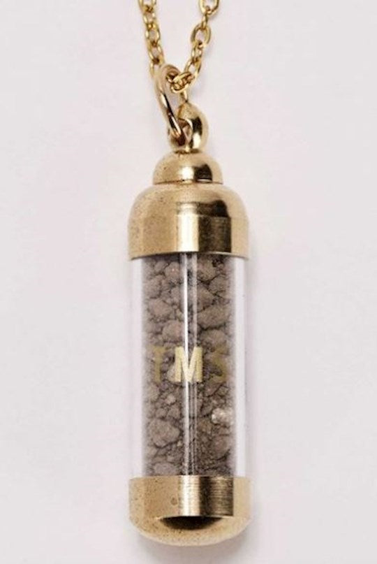 Necklace-Eternal Faith (Temple Mount Soil)-Gold
