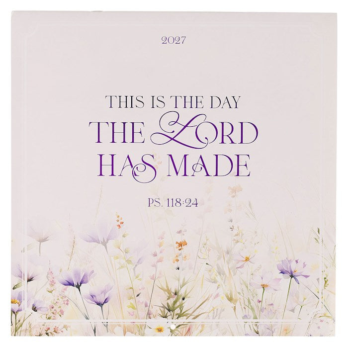 Calendar-2027-This is the Day The Lord Has Made Wall Calendar-Large