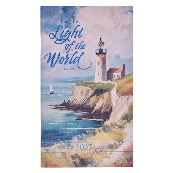 Planner-2027-Light Of The World Daily Planner (John 8:12)-Small