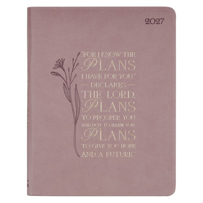 Planner-2027-I Know The Plans I Have For You 18-Month Planner (Jeremiah 29:11)