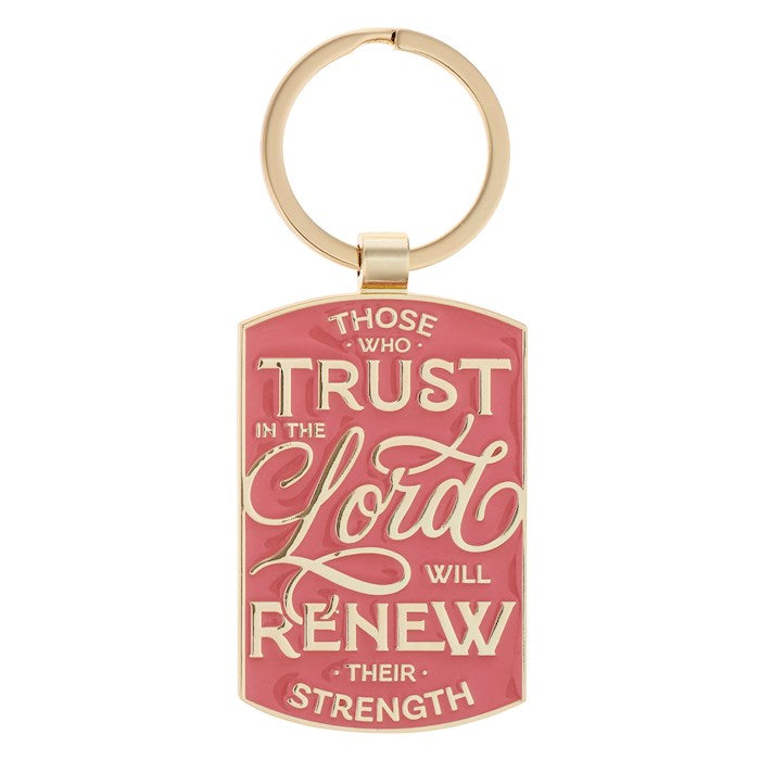 Keychain Those Who Trust In The Lord Isa. 40:31