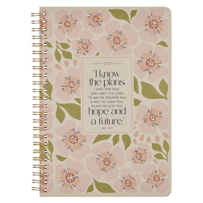 Planner-2027-I Know The Plans Weekly (Jeremiah 29:11)